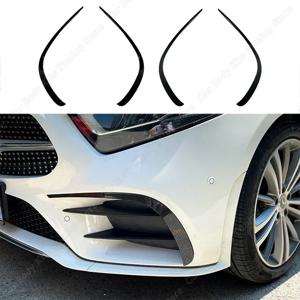 메르세데스 벤츠 CLS C257 AMG 프론트 범퍼 스포일러 스플리터 안개등 그릴 트림 바디 키트, 300 300d 350d 400 2018-2023 + 튜닝