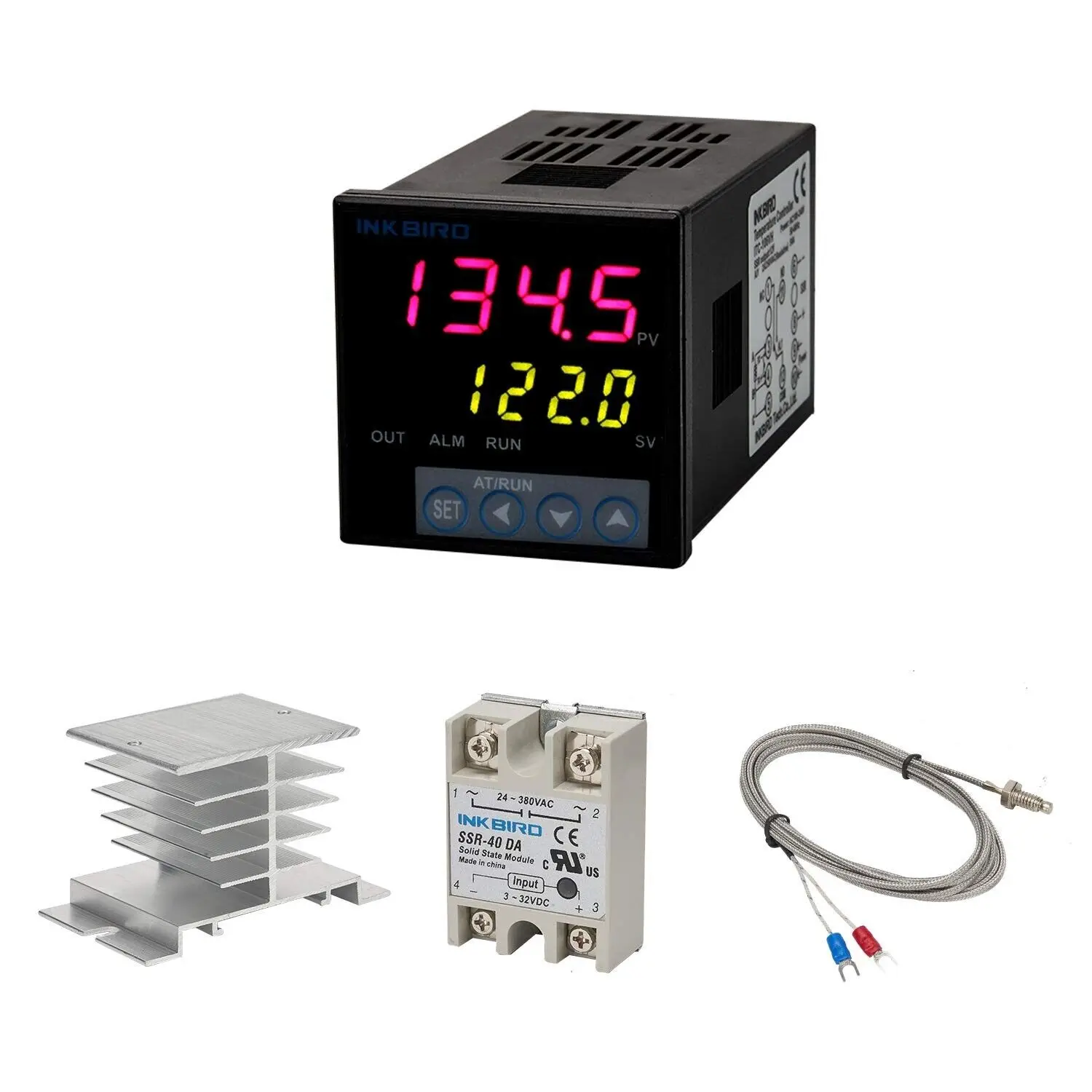 INKBIRD ITC-106VH K 센서가 있는 PID 온도 컨트롤러 가정용 양조 오븐 인큐베이터용 AC100 ~ 240V 온도 온도 조절기