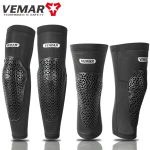 VEMAR 냉장 방지 가을 오토바이 무릎 팔꿈치 패드 고탄성 모토크로스 무릎 보호대 DH ATV MTB 사이클링 모토 슬리브 Kneepads