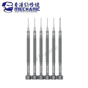 Mechanic MORTAR SE 마그네틱 스크루드라이버 세트 Y 0.6, 펜탈로브 0.8, 필립스 1.2 /1.5, 이너 헥스 2.5, 스크루드라이버 수리 도구 키트