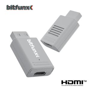 비트펀스 미니 비디오 오디오 어댑터 YPBPR to HDMI ™   PAL NTSC Wii 게임 콘솔용 변환기 플러그 앤 플레이