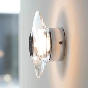 현대 라운드 크리스탈 머리맡 램프 침실 거실 이탈리아어 LED Sconce 미니멀리스트 아트 원형 복도 거울 벽 조명