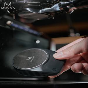 MUVNA-미니 에스프레소 전자저울, 정밀도 0.1g, 고정밀, LED 표시, 휴대용 커피 저울, 분말 수용 컵, 0.1g