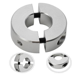 클램프 칼라 이중 분할 내부 직경 샤프트 칼라 클램프 유형 아연 도금 흑색 산화물 마감 13mm 15mm 16mm 20mm 25mm 30m