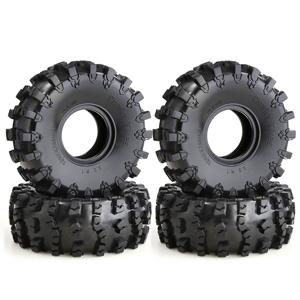 145*58MM 2.2인치 타이어 대형 고무 클라이밍 타이어 1:10 RC 자동차 Axial SCX10 90046 AXI03007 D90 Traxxas TRX-4용