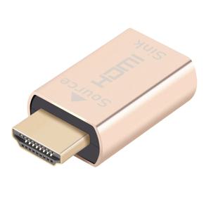 유행! HDMI 잠금 화면 신호 홀더 KVM HDMI2.0 가상 어댑터 EDID DDC HDMI 디스플레이 에뮬레이터 용 더미 플러그 최대 3840X2160