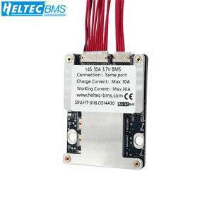 Heltecbms 14s bms 13s 48v 30a 40a 50a 밸런싱 52v 리튬 배터리 전기 자전거/전기 도구/AGV