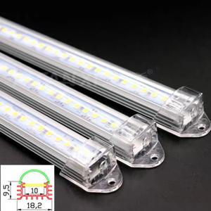5pcs 12v 24v 25cm 50cm Led 하드 스트립 6W 12W Led 엄밀한 바 Led 튜브 라이트 자동차 캐비닛 3000k 4000k 6000k
