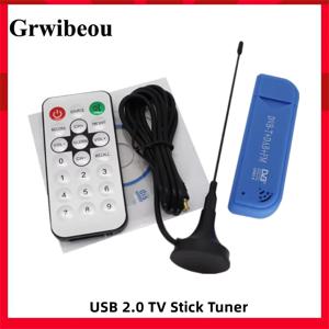 디지털 RTL2832U & 820T2 SDR USB 2.0 TV 스틱 튜너 FC0012 DVB-T + DAB + FM SDR TV 수신기 동글 안테나 포함 TV 액세서리