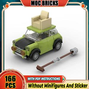 자동차 시리즈 Moc 빌딩 블록 미스터 빈 미니 마크 III 모델 기술 브릭 전설적인 스포츠카 DIY 장난감