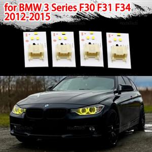 BMW 3 시리즈 F30 F31 F34 Pre-facelift 크세논 헤드 라이트 2013-2015 용 노란색 Led 삽입 다이오드 보드 천사 눈 보드 63117398766