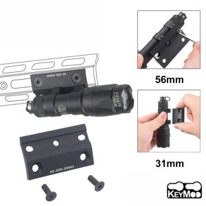 고품질의 SureFire SF M300 M600 전술용 라이트용 측면 장착 M-OLK 레일 DD CNC 키모드