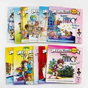 12 권 세트 Fancy Nancy I Can Read Phonics 영어 그림책 이야기 어린이를위한 포켓 북 어린이 몬테소리 취침 독서