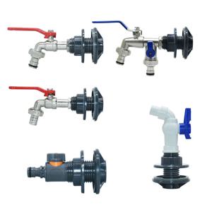 16mm 니플 IBC 탱크 연결 어댑터, 나사 연결 밸브, 15mm 호스, 빗물 수집용 양동이 연결구, 정원용 호스, 탱크 연결 부품