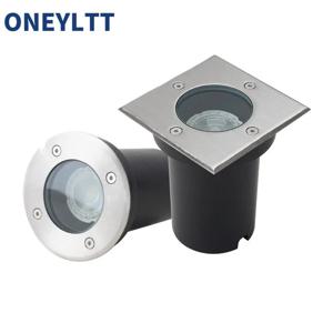 GU10 LED 지하 조명 플로어 램프, 야외 그라운드 스폿 조경, 정원 경로 매립 램프, GU10 전구 케이싱, 무료 배송