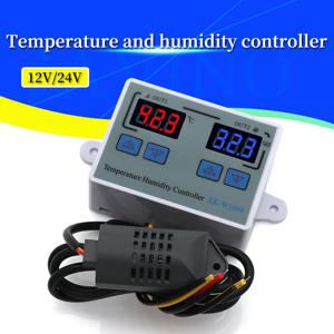 XH-W1099 인큐베이터 냉각 가열 스위치 온도 조절기 습도 센서 용 110V-220V 디지털 LED 습도 온도 컨트롤러