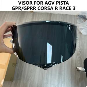 AGV Pista GPR GPRR Corsa R 오토바이 오토바이 풀 페이스 실드 액세서리 렌즈 앞 유리 Moto Casco Visera 용 헬멧 바이저