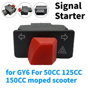 50cc 125cc 단일 스위치 버튼 오토바이 액세서리에 대 한 GY6 스위치에 대 한 스쿠터에 대 한 신호 스타터 스위치 버튼 블랙