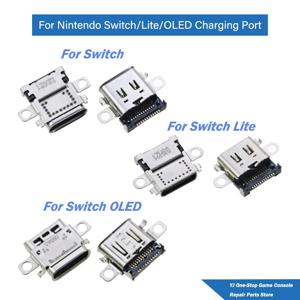 닌텐도 스위치 NS Lite NS OLED 콘솔 교체용 충전 포트 전원 커넥터 타입-C 충전기 소켓 잭 USB 2/5/10개
