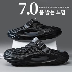 캐주얼 남성 여름 샌들 드라이빙 오피스 겸용 트렌디 브랜드 플립플랍 편안하고 통기성 좋은 스포츠 비치 슈즈