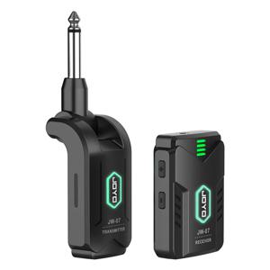 JOYO JW-07 2.4GHz 무선 인이어 모니터 시스템 충전식 송신기 수신기 5ms 낮은 지연율 12채널 48kHz/16비트