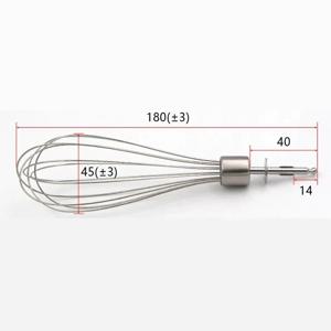 1Pcs 스테인레스 스틸 블렌더 브라운 MQ325 MQ505 MQ525 MQ5025 MQ725 MQ785 MQ787 MQ725 부품에 대 한 믹서 eggbeater