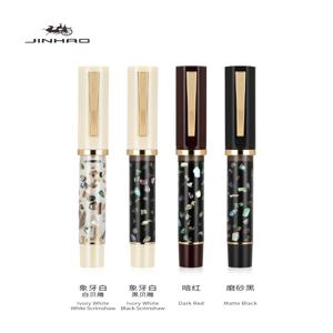 JINHAO 58 Wood/Scrimshaw 만년필 학생 F EF 펜촉 잉크 펜 서예 펜 편지지 학교 사무용품