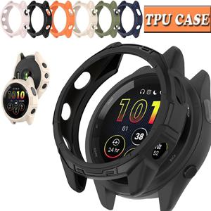 Garmin Forerunner 265 265S 965 시계 커버 용 TPU 보호 케이스 Forerunner 965 케이스 범퍼 용 스크래치 방지 보호 쉘