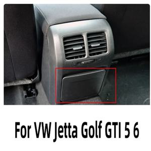 1K0862532 블랙 자동차 센터 콘솔 암레스트 리어 컵홀더 1K0862532F VW 제타 MK5 골프6 MK6 GTI 용 내장 부품