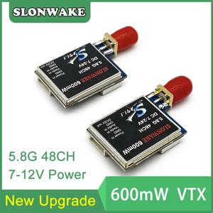 SLONWAKE TS5823 600mW 비디오 송신기 모듈 5.8GHz 48CH VTX에는 TS5828 TS5828S TS832 FPV 레이싱 드론 쿼드콥터용 5V BEC가 있습니다.