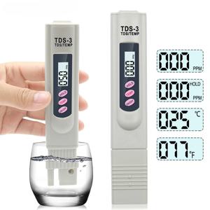 1/3개 휴대용 LCD 디지털 TDS 수질 테스터 수질 검사 펜 필터 미터 측정 도구 수족관 수영장용 액세서리