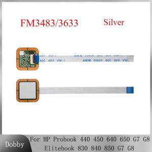 HP 프로북 440 450 640 650 G7 G8 엘리트북 830 840 850 G7 G8 지문인식기 FM3483/3633용 새 지문 리더