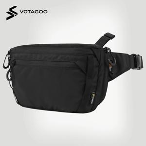 VOTAGOO 전술 CCW 패니백 은닉 휴대용 패니팩 허리 벨트 전술 허리 가방 권총 파우치 코듀라 420D 나일론