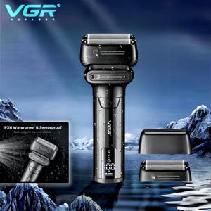 VGR 면도기 전기면도기 면도기 남성 전기 면도기 트리머 휴대용면도기 휴대용 면도기 미니면도기 이발기 남성도구 면도날 제모 제모기 면도 남성용 3in1 트리머 이발기 클리퍼 얼굴 면도기 업그레이드됨 전문가용 0mm 포일 면도기 핫세일 9000 RPM 면도 수염 기계 베스트셀러 전기식 왕복식 최고 남성용 면도기 V-368