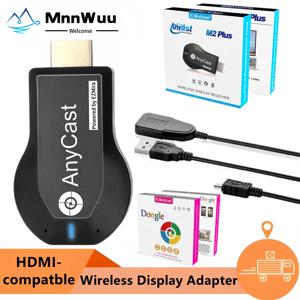 Anycast HDMI 호환 무선 디스플레이 어댑터 WiFi 1080P 모바일 화면 미러링 수신기 동글 지원 Miracast Airplay DLNA