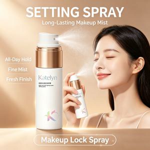 케이틀린 12시간 지속 메이크업 세팅 스프레이 퀵 드라이 필름 모이스춰라이징 오일 컨트롤링 마이크로 파인 미스트 30ml 프라이머