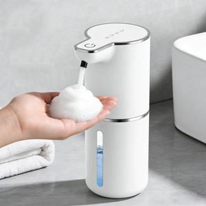 새로운 자동 비누 디스펜서, 터치리스 센서, 스마트 손세정, 거품 및 액체 모드, 욕실 주방용, 거품 비누 디스펜서
