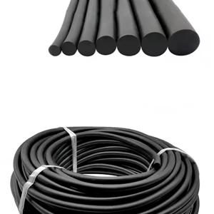 1-20 미터 검정색 원형 EPDM 고무 스트립 폼 씰링 스트립 스폰지 캐비닛 도어 씰 직경 2/3/4/5/6/7/8/9/10/12/20/25/28-30mm ﻿