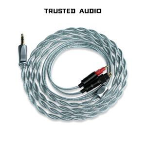 Trusted-50 업그레이드 케이블, Sennheiser HD580 HD600 HD650 HD660S 헤드폰 전용, 3.5mm/4.4mm 밸런스드 교체 케이블