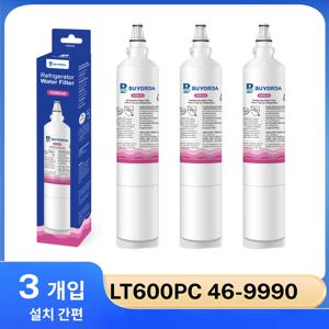 LG용 LT600PC 5231JA2006A FML-2 호환 냉장고 정수 필터 카트리지, Kenmore 469990 9990 5231JA2006B 대응, 물의 불쾌한 맛과 냄새 감소