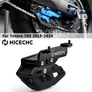 NICECNC For Yamaha Tenere 700 2019-2024 오토바이 체인 가이드 커버 Tenere 700 World Raid XTZ700 T700 Tenere 700 액세서리