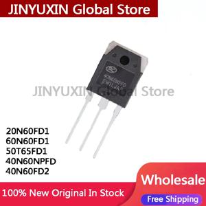 5Pcs 20N60FD1 60N60FD1 50T65FD1 40N60NPFD 40N60FD2 TO-3P IC 재고 있음 도매