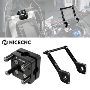 Ktm Enduro Husqvarna Suzuki Husaberg Yamaha Honda Kawasaki Sherco GAS-GAS용 GPS 홀더 네비게이션 로드북 장착 암 키트