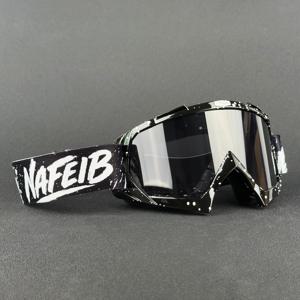 NAFEIB 오토바이 고글 모토크로스 안경 ATV MX 오프로드 아이웨어 자외선 차단 헬멧 보호 먼지 방지 바이크 라이딩 방풍 마스크