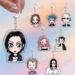 액세서리 가방 용 귀여운 애니메이션 나나 키 체인 NANA Chibi Farming Charm Keyrings Jewelry Friends Oosaki Nan Manga Gifts
