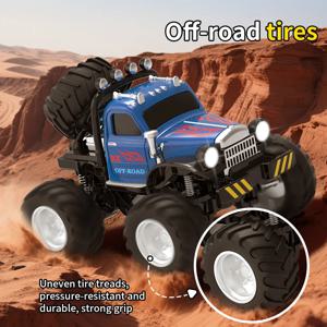 새로운 1:64 RC카 미니 2.4Ghz 시티 로드 핸들 고속 합금 전지형 리모컨 자동차 듀얼 컨트롤 어린이 장난감 선물