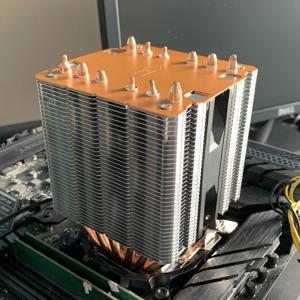 CPU 공랭식 쿨러 6히트파이프 PC 프로세서 냉각팬 (인텔 LGA 1700 2011 1200 1366 115X X79 X99 AMD AM3 AM5 AM4 호환)