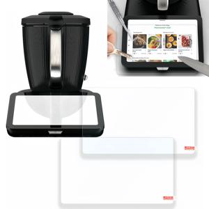 Thermomix TM7/TM6 화면 보호기와 호환되는 2PCS 고알루미나 강화 유리 블렌더 주방 액세서리 보호 필름