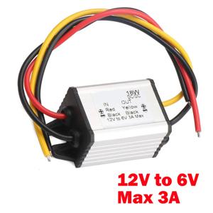 12V ~ 6V 전압 조정기 모듈 벅 컨버터 전압 조정기 DC-DC 컨버터 전원 공급 장치 전압 스텝다운 모듈