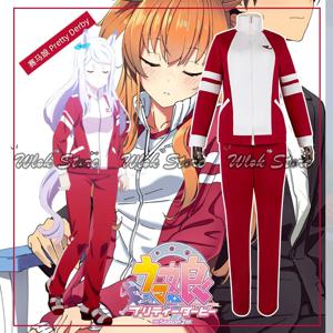 Uma-musume Pretty Derby Silence 스즈카 스페셜 위크 코스프레 의상 레드 스포츠웨어 남성 여성 Tracksuit 유니폼 할로윈 파티